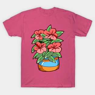 Flowering Potted Plant T-Shirt